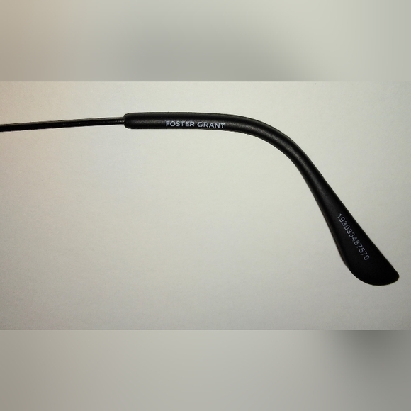 FREE with PURCHASE - FOSTER GRANT WIRE FRAME SUNGLASSES BLACK VGUC - Picture 7 of 16